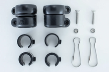 Set of SWIVEL Flag Clips for 1" 7/8" 3/4" 1/2" 3/8" 5/16" & 1/4" Poles - Mounting Hardware