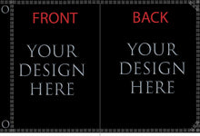 Custom Flag with YOUR DESIGN! Small 12"x18" Medium 2'x3' or Large 3'x5' Whip Flag with Sleeve or Grommets