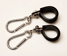 Set of Flag Clamps / Clips for 3/4" OR 1" LED Lighted Whip Poles - Mounting Hardware