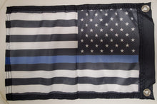 DuneRats ATV, UTV, MC Safety Whip Flag - USA Blue Line American Flag 12"x18" with Grommets