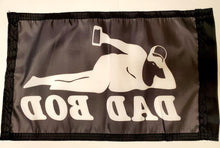 DuneRats® Dad Bod Custom ATV, UTV, MC 12"x18" Safety Whip Flag with Sleeve