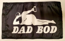 DuneRats® Dad Bod Custom ATV, UTV, MC 12"x18" Safety Whip Flag with Sleeve