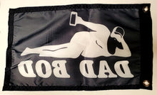 DuneRats Dad Bod Custom ATV, UTV, MC 12"x18" Safety Whip Flag with Grommets