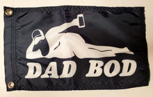 DuneRats Dad Bod Custom ATV, UTV, MC 12"x18" Safety Whip Flag with Grommets