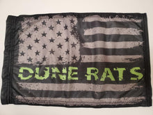 DuneRats Green USA Custom ATV, UTV, MC Safety Whip Flag 12"x18" with Sleeve