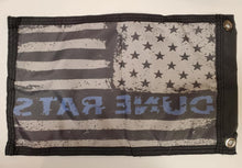 DuneRats Blue USA Custom ATV, UTV, MC Safety Whip Flag 12"x18" with Grommets