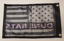 DuneRats Purple USA Custom ATV, UTV, MC Safety Whip Flag 12"x18" with Grommets