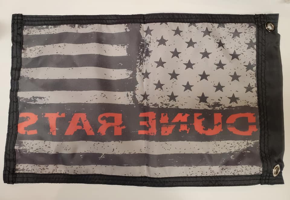 DuneRats Red USA Custom ATV, UTV, MC 12