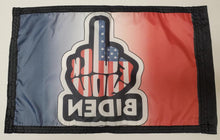 SALE!! DuneRats Custom ATV, UTV, MC Safety Whip Flag - F U Biden 12"x18" with Sleeve
