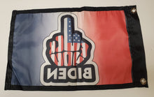 SALE!! DuneRats ATV, UTV, MC Safety Whip Flag - F U Biden 12"x18" with Grommets