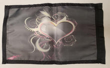 SALE!! DuneRats Custom ATV, UTV, MC Safety Whip Flag 12"x18" Hearts with Sleeve