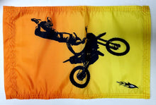 DuneRats Custom ATV, UTV, MC Safety Whip Flag 12"x18" MX Freestyle with Sleeve