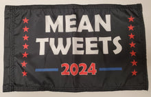 SALE!! DuneRats Custom Safety Whip Flag - Mean Tweets 2024 Trump 12"x18" with Sleeve