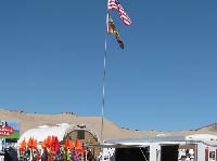 22' Telescope Pole + Mount of Your Choice for RV Trailer