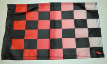 DuneRats Custom ATV, UTV, MC Safety Whip Flag 12"x18" Red Check with Sleeve