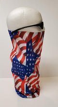NEW Face Shield / Face Mask / Face Covering - USA / American Flag Design