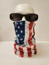 NEW Face Shield / Face Mask / Face Covering - USA / Vintage American Flag Design