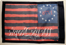 DuneRats® ATV, UTV, MC Safety 12"x18" Whip Flag - We the People 1776 USA Flag with Sleeve