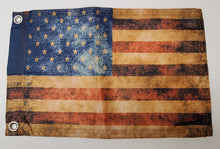 DuneRats Vintage/Antique USA Custom ATV, UTV, MC Safety Whip Flag 12"x18" with Grommets