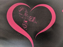 DuneRats Safety Whip Flag for Breast Cancer 12"x18" I Love Boobs with Sleeve