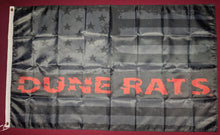 Medium 2'x3' DuneRats® Red Line Polyester Flag for UTV ATV Sandrail RV