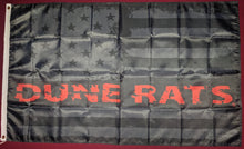 Large 3'x5' DuneRats® Red Line Flag for RV, UTV, Sandrail