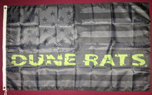 Medium 2'x3' DuneRats® Green Line Polyester Flag for UTV ATV Sandrail RV