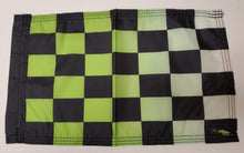 DuneRats Custom ATV, UTV, MC Safety Whip Flag - 12"x18" Green Check with Sleeve