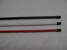 90"x1/2" Fiberglass Pole for Large Flags in White or Black