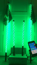 Pair of 3ft Gen3 ROKIT LED Bluetooth and Remote Lighted Whips