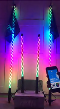 Pair of 2ft Gen2 ROKIT LED Bluetooth and Remote Lighted Whips