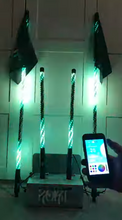 Pair of 2ft Gen2 ROKIT LED Bluetooth and Remote Lighted Whips